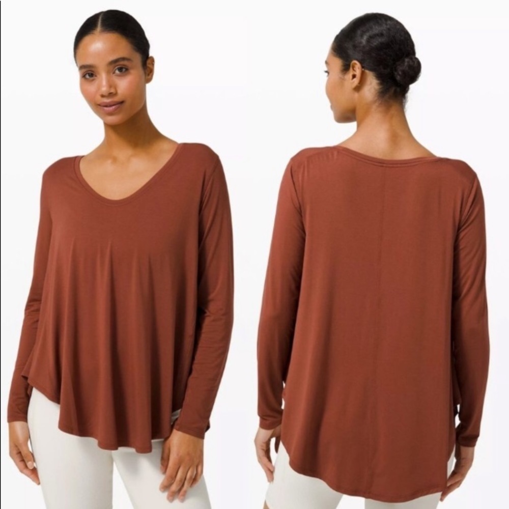 Lululemon for Down Up‎ for Down Time Long Sleeve Size 4